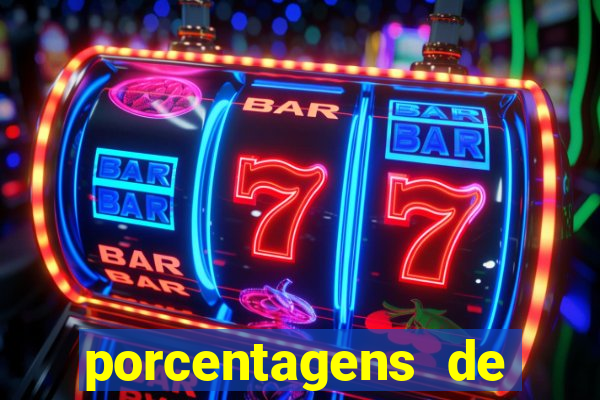 porcentagens de jogos pagantes